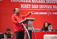 Di Rakerda PDIP, Wagub Sulsel Singung Pentingnya Pemimpin Menjaga Komitmen