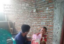 Amaly Pionir Kunjungi 2 Desa, Berikan Bantuan Sembako di 182 Kepala Keluarga