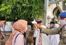 New Normal, Masjid di Buka atas Izin di Keluarkan Camat