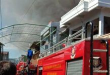 Kebakaran Melanda Kawasan Macini Parang Kota Makassar