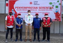 PMI Sulsel: Semprot Disinfektan, Rumah ibadah dan Kantor Pemerintah di 24 Kabupaten/Kota di Sulsel