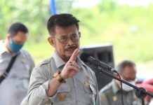 Menteri Pertanian, Sebut New Normal Kembali Angkat Kesejahteran Petani
