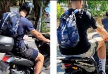 Viral: Bule Naik Motor Yamaha NMAX, Tinggi Badan 225 cm
