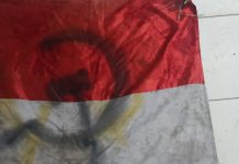 BMI: Meminta POLDA Sulsel dan Polrestabes Makassar Segera Tuntaskan Insiden Pengibaran Bendera Merah Putih Berlogo Palu Arit di UNHAS