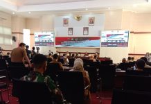 Gubernur dan Muspida Rapat Koordinasi Percepatan Penanganan Covid-19 di Sulsel