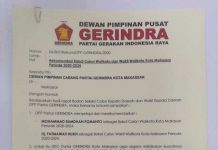 Rekomendasi Partai Gerindra Ke DP-Fatma