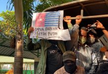 Beredar Video Aksi Aliansi Mahasiswa Papua Underbow OPM Di dalam kampus UMI.