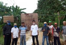 Warga di Desa Baloang Bulukumba, Tutup Akses Jalan Tambang