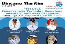 Marin Nusantara Libatkan Kemenhub, Kepala Daerah di Sultra dan Pakar Ekonom Bahas Tol Laut