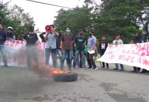 Aktivis HMI Sinjai Bentrok di Kantor Bupati Sinjai