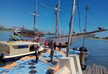 Forkopimda Provinsi Sulawesi selatan ke Pulau Laccukang, Hadiri Kegiatan Karya Bhakti