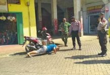 Tim Gugus Covid-19 Sinjai, Beri Sanksi Sosial dan “Push Up” Jika Tidak Tertib
