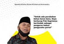 Muslimin Bando: “Pak Supriansa”, Bertindaklah Sebagai Pengurus, Bukan Pengusaha Partai