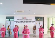 Rangkaian HKGB Ke-68, Bhayangkari Polda Sulsel Gelar Bakti Sosial Operasi Bibir Sumbing