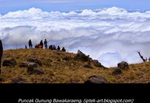 Tercatat 10.620 orang, Hadiri Upacara Bendera HUT RI Ke 75 di Gunung Bawakaraeng