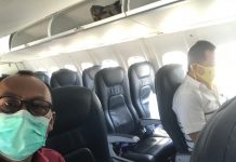 Video Pesawat Wings Air Mendarat Perdana di Toraja International Airport