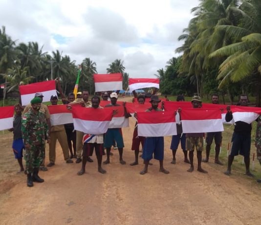 Kecintaan Masyarakat Okaba Terhadap NKRI