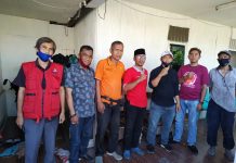 Tim Appi-Rahman, Beri Bantuan Material Bangunan ke Korban Kebakaran Jalan Goa Ria
