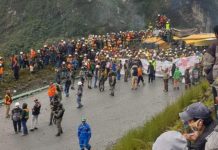 Aksi Demo Karyawan PT. Freeport Kawasan Tambang Terbesar di Indonesia