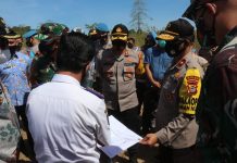 Wakapolda Sulsel Turut Hadir Dalam Peninjauan Lokasi Jalur Kereta Api Makassar – Parepare
