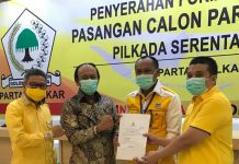 Nico-Victor Resmi Terima Dokumen B.1. KWK Partai Golkar