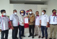 Perindo Menyusul Golkar dan Nasdem, Berikan B1.KWK Kepada Nico-Victor