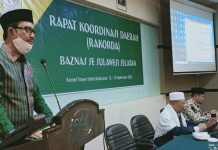 Di Rakorda Baznas Sulsel, Kakanwil Harap Optimalisasi SDM, Puang Makka tekankan Manajemen Qalbu