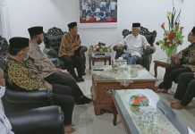 Hari Pertama di Sulsel, Kakanwil kemenag yang baru sowan ke sejumlah Tokoh Agama