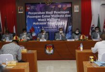 Hasil Lengkap Rapat Pleno Penetapan Calon Walikota-Wakil Walikota Makassar