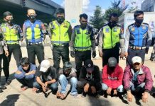 Buat Jalanan Macet, 7 Pak Ogah Diamankan Satlantas Polrestabes Makassar