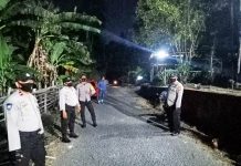 Personil Gabungan Polsek Bontomate’ne dan Polres Selayar Bersinergi, Amankan Giat Kampanye Pasangan Zas