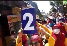 Video: Arak-arakkan Emak-emak Antar ARB ke Lorong-lorong di Zona I