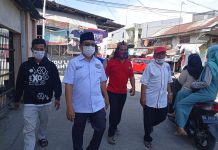 Kampanye di Zona IV, ARB di Lorong Beri Edukasi Warga Pencegahan Covid-19