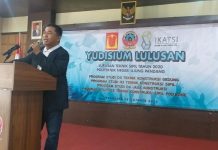M. Rais Ketua IKA Politeknik Negeri UP, Hadiri Yudisium Mahasiswa Teknik Sipil