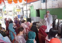 Kampanye di Zona II, Melinda Beri Materi UMKM Bagi Warga di Tiga Kelurahan