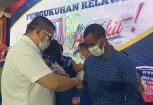 Erwin Aksa, Kukuhkan Tim Kerukunan Keluarga Tanah Timor Pemenang Appi-Rahman