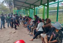 BMI-LMP, Halau Aksi Makar Mahasiswa Asal Papua Depan Kampus UMI