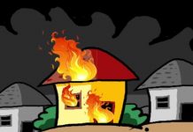 Diteror OTK, 8 Rumah Warga di Malbar Nyaris Terbakar