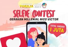 MIlenial Nico Victor Adakan Kampanye Virtual Dengan Lomba Selfie