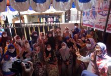 Di Cakalang, Melinda Blusukan Hingga Temui Para Ibu Majelis Taklim