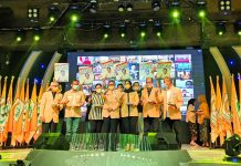 Tasyakuran 56 Tahun Golkar Taufan Pawe Sosialisasi Airlangga Presiden 2024