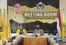 Kapolrestabes Minta Kader Golkar Makassar Ikut Menjaga Situasi Tetap Kondusif Jelang Pilwalkot