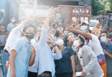 Garap Milenial Ajak Pemuda Berperan Dalam Demokrasi, Adindana Appi-Rahman Serukan Millenial Tidak Golput