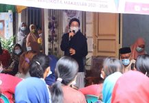 Di Perumahan Unhas Barayya, Melinda Ungkap Kenaikan Angka Elektabilitas Appi-Rahman dalam sebulan