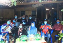 Warga Banjir Tahunan bisa Sampai Sedada, Melinda Dampingi Warga Lihat Penyebab Utamanya