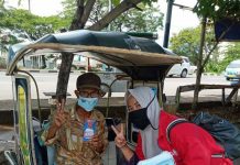 Tim Pas’AppiNA Susuri Jalan Poros Makassar-Mandai, Sosialisasi Program Unggulan Appi-Rahman