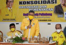 Konsolidasi, Taufan Pawe: Karakter Orang Toraja Sangat Setia