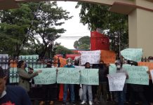 Danny Pomanto Fitnah Mantan Wappres RI, Ratusan Massa Geruduk Polda Sulsel