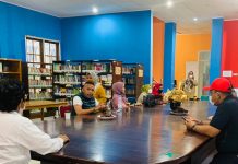 Bachtiar Adnan Kusuma Pembina IPI Sulsel Kunjungi Perpus Enrekang