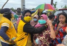 KPPG SulSel Bantu Korban Banjir di Kampung Baru Antang